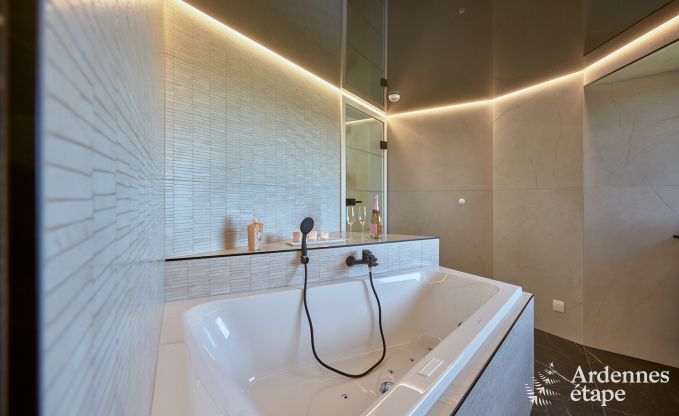 Maison de vacances de luxe  Butgenbach : chteau d'eau avec sauna, jacuzzi et vue panoramique pour 6 personnes