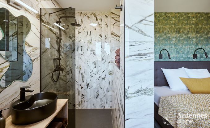 Maison de vacances de luxe  Butgenbach : chteau d'eau avec sauna, jacuzzi et vue panoramique pour 6 personnes