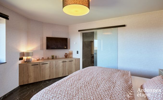 Maison de vacances de luxe  Butgenbach : chteau d'eau avec sauna, jacuzzi et vue panoramique pour 6 personnes