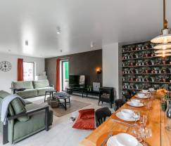 Grande maison de vacances à Butgenbach pour 12 personnes avec 5 chambres et sauna