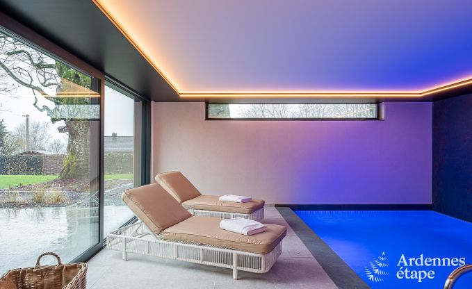 Villa de vacances exceptionnelle  Btgenbach pour 10 personnes avec piscine