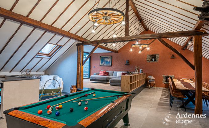 Vaste et luxueuse villa pour 14 personnes avec piscine intrieure dans les Hautes Fagnes