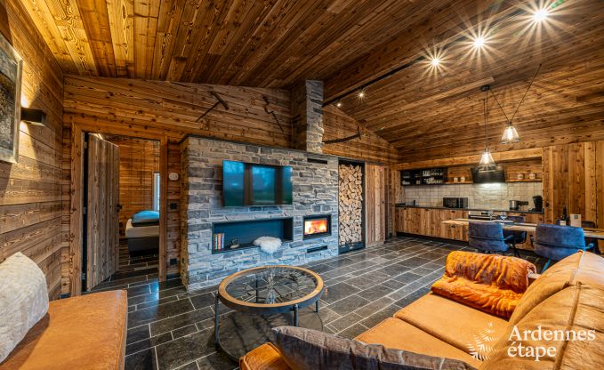 Chalet de luxe pour 4 personnes dans les Hautes Fagnes