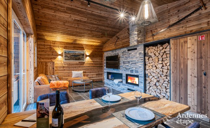 Chalet de luxe pour 4 personnes dans les Hautes Fagnes