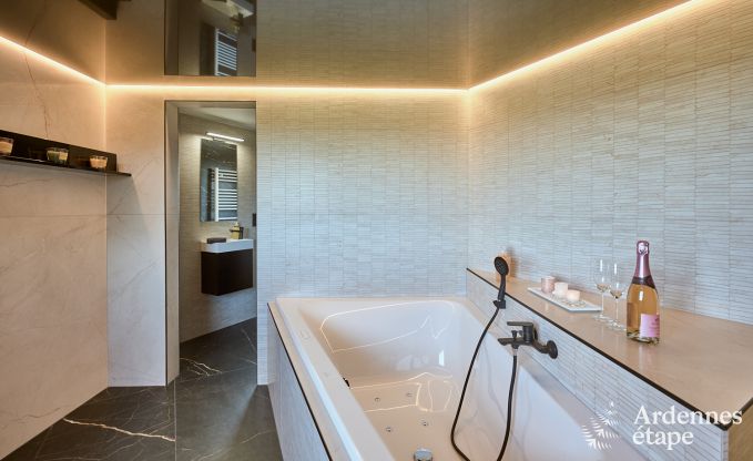 Maison de vacances de luxe � Butgenbach : ch�teau d'eau avec sauna, jacuzzi et vue panoramique pour 6 personnes