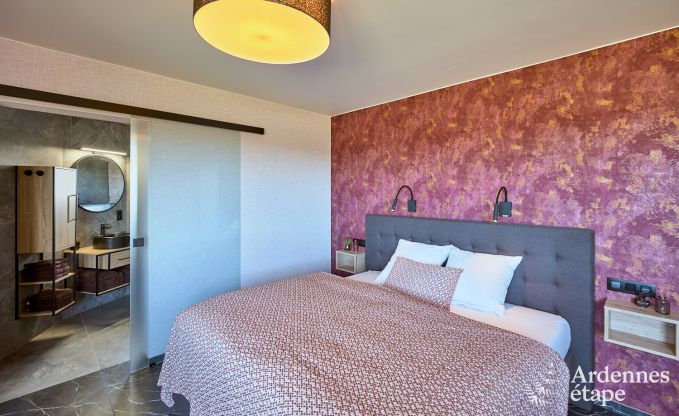 Maison de vacances de luxe � Butgenbach : ch�teau d'eau avec sauna, jacuzzi et vue panoramique pour 6 personnes