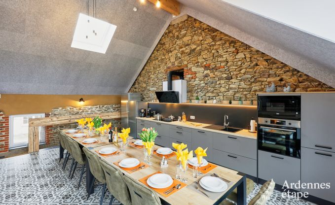 Maison de vacances pour 14/16 personnes, adapt�e aux v�los et chiens admis � Butgenbach, Hautes Fagnes