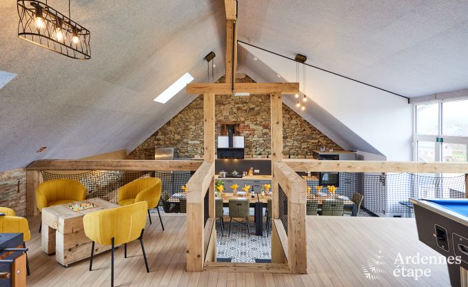 Maison de vacances pour 14/16 personnes, adapt�e aux v�los et chiens admis � Butgenbach, Hautes Fagnes