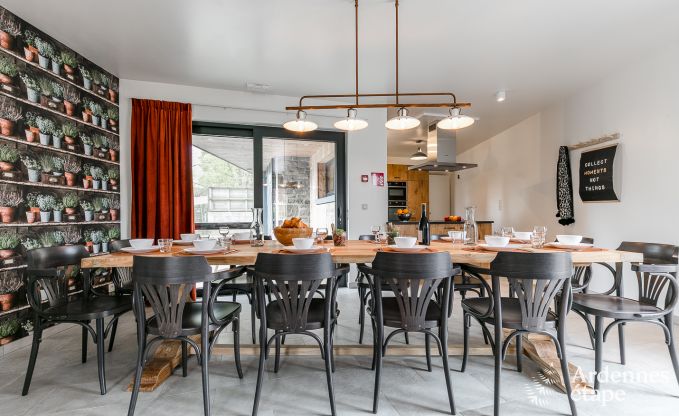 Grande maison de vacances � Butgenbach pour 12 personnes avec 5 chambres et sauna