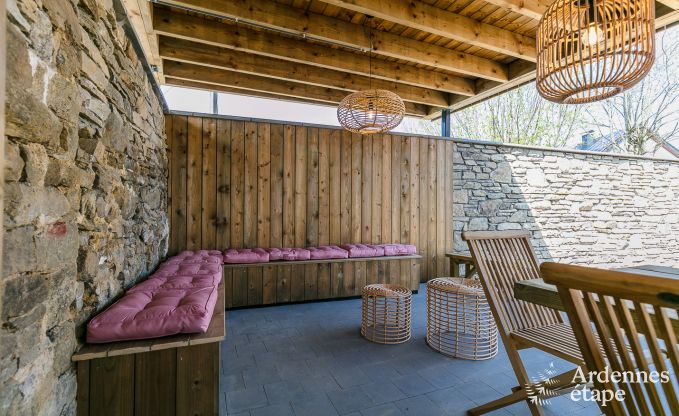 Grande maison de vacances � Butgenbach pour 12 personnes avec 5 chambres et sauna