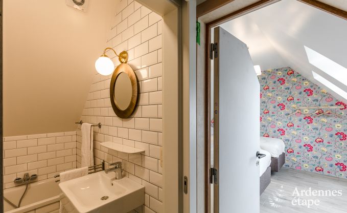 Grande maison de vacances � Butgenbach pour 12 personnes avec 5 chambres et sauna