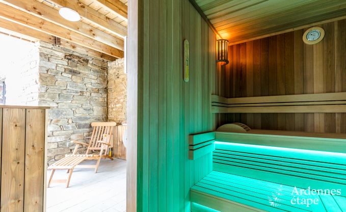 Grande maison de vacances � Butgenbach pour 12 personnes avec 5 chambres et sauna