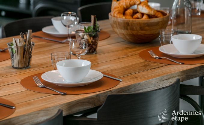 Grande maison de vacances � Butgenbach pour 12 personnes avec 5 chambres et sauna