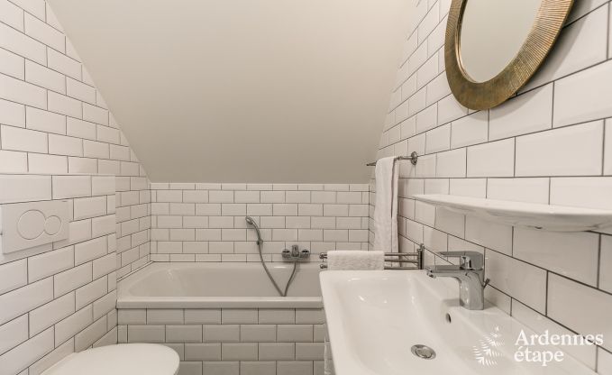 Grande maison de vacances � Butgenbach pour 12 personnes avec 5 chambres et sauna