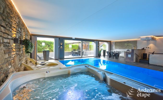 Grande fermette à Büllingen pour 13 personnes avec piscine intérieure, sauna et jacuzzi