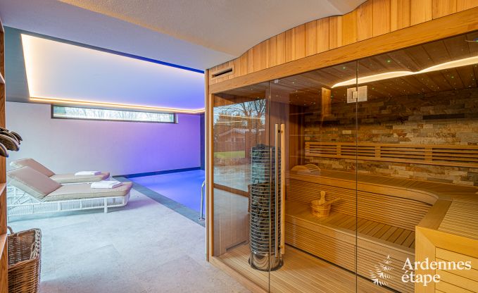 Villa de vacances exceptionnelle à Bütgenbach pour 10 personnes avec piscine