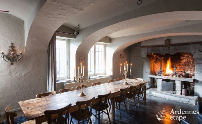 Chteau  Ciney pour 31 personnes en Ardenne