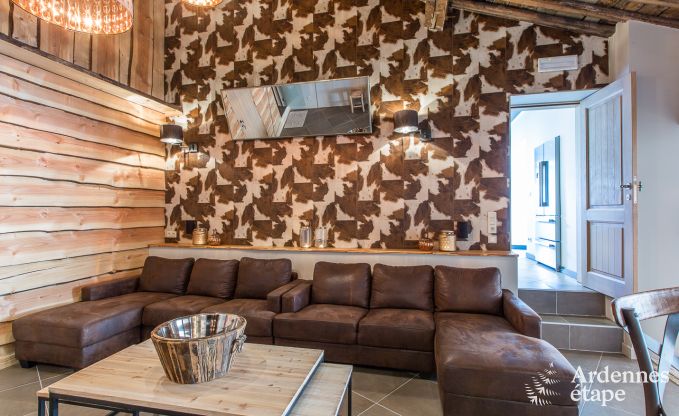 Chaleureuse maison de vacances à Coo pour 9 personnes en Ardenne