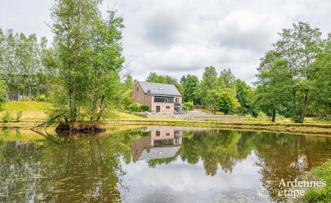 Maison de vacances avec piscine et tang de pche  Couvin, Ardenne