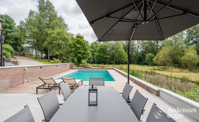 Maison de vacances avec piscine et tang de pche  Couvin, Ardenne