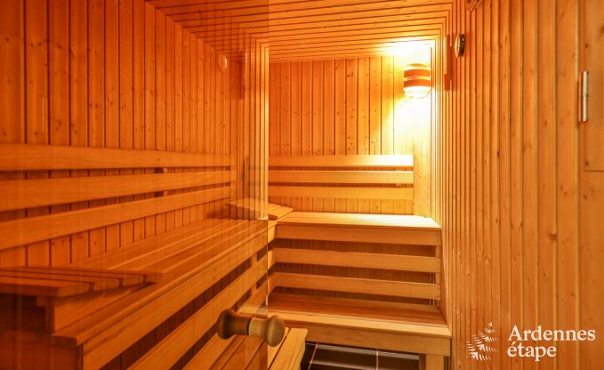 Chalet de vacances 8 pers. avec sauna dans un cadre idyllique à Daverdisse