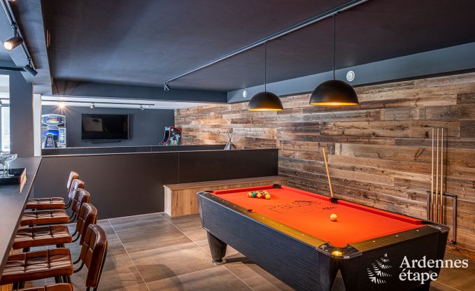 Villa de luxe Daverdisse, 10 chambres, 9 salles de bains, piscine, jacuzzi, sauna, salle de jeux, proche fort et rivire