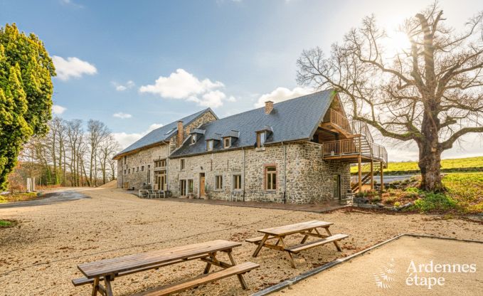 Maison de vacances � Dinant pour 15 personnes en Ardenne