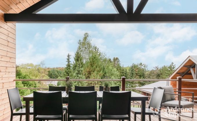 Chalet  Durbuy avec sauna et kicker pour 8 personnes en Ardenne