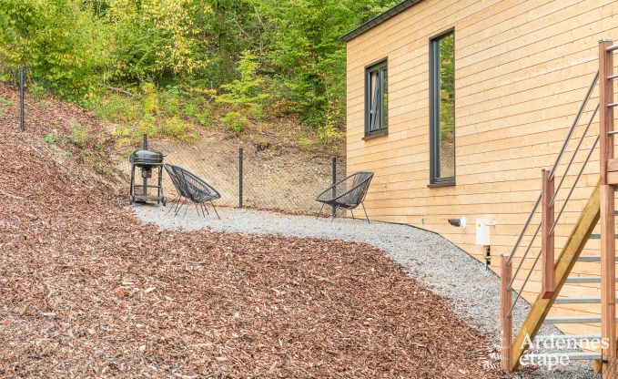 Chalet  Durbuy avec sauna et kicker pour 8 personnes en Ardenne