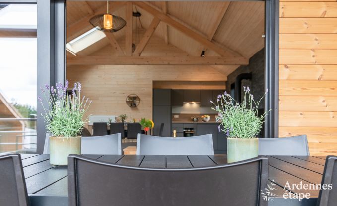 Chalet  Durbuy avec sauna et kicker pour 8 personnes en Ardenne