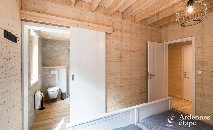 Chalet  Durbuy avec sauna et kicker pour 8 personnes en Ardenne