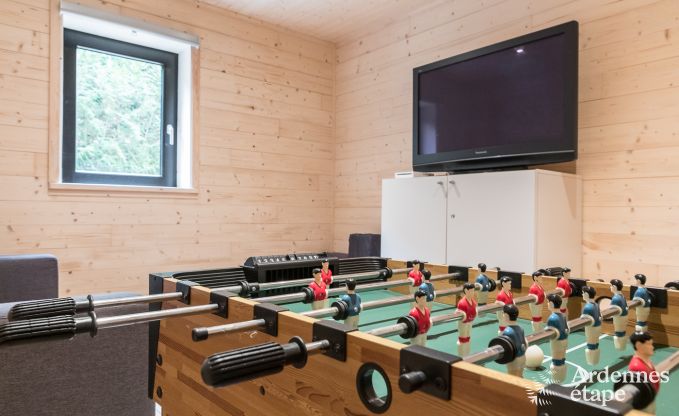 Chalet  Durbuy avec sauna et kicker pour 8 personnes en Ardenne