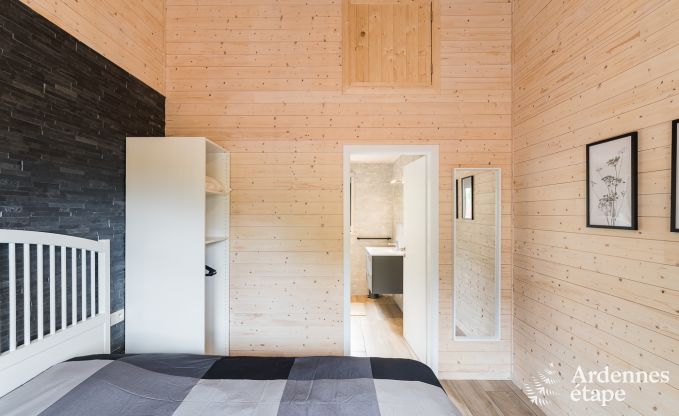 Chalet  Durbuy avec sauna et kicker pour 8 personnes en Ardenne