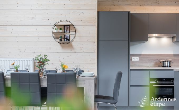 Chalet  Durbuy avec sauna et kicker pour 8 personnes en Ardenne