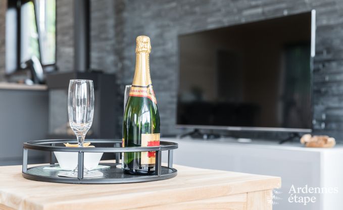 Chalet  Durbuy avec sauna et kicker pour 8 personnes en Ardenne