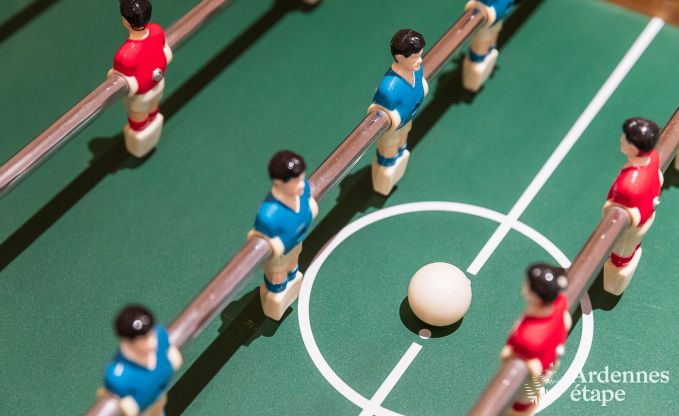 Chalet  Durbuy avec sauna et kicker pour 8 personnes en Ardenne