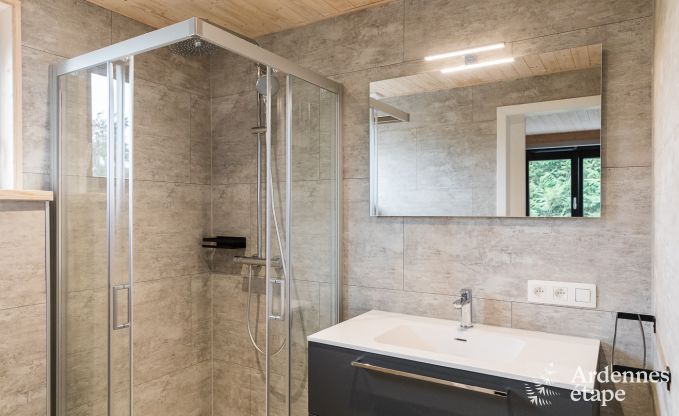 Chalet  Durbuy avec sauna et kicker pour 8 personnes en Ardenne