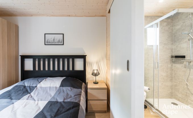 Chalet  Durbuy avec sauna et kicker pour 8 personnes en Ardenne