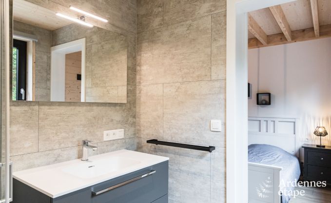 Chalet  Durbuy avec sauna et kicker pour 8 personnes en Ardenne