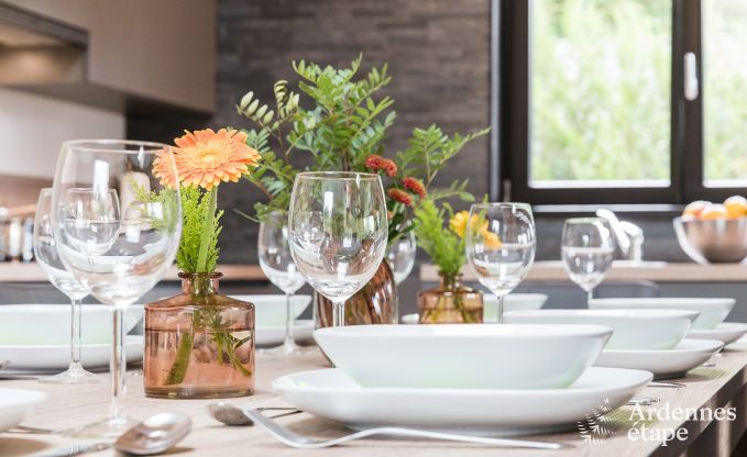 Chalet  Durbuy avec sauna et kicker pour 8 personnes en Ardenne