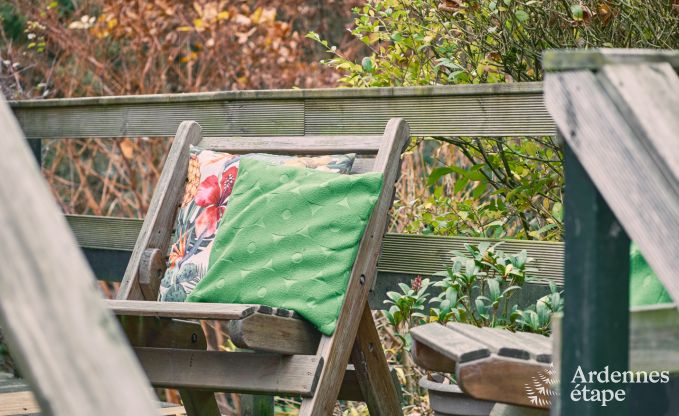 Escapade en Ardenne : chalet contemporain 4 personnes avec sauna et jardin priv  Durbuy
