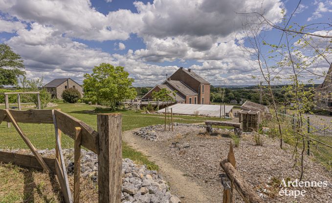 Sjour unique pour 2 personnes  Durbuy avec pole  pellets, barbecue et jardin priv