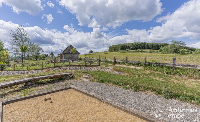 Sjour unique pour 2 personnes  Durbuy avec pole  pellets, barbecue et jardin priv