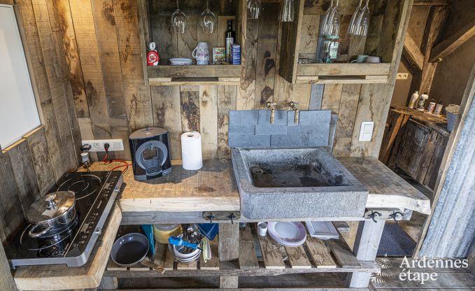 Sjour unique pour 2 personnes  Durbuy avec pole  pellets, barbecue et jardin priv