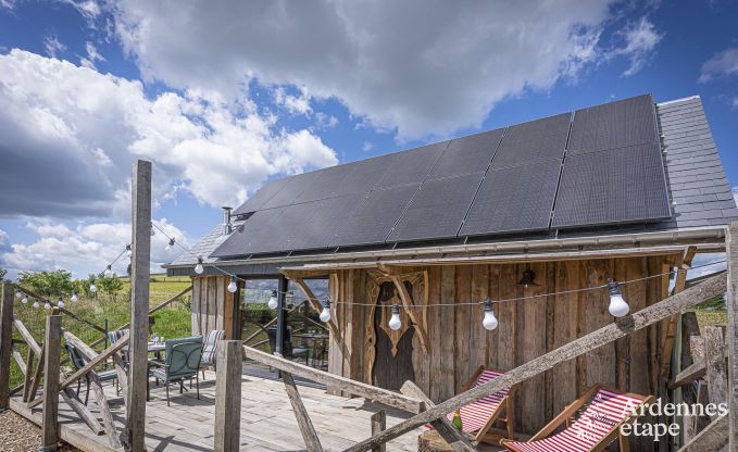 Sjour unique pour 2 personnes  Durbuy avec pole  pellets, barbecue et jardin priv