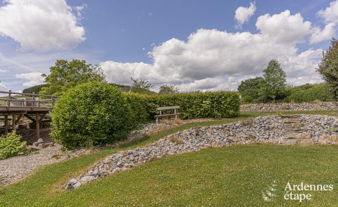 Sjour unique pour 2 personnes  Durbuy avec pole  pellets, barbecue et jardin priv