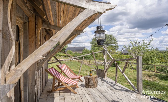 Sjour unique pour 2 personnes  Durbuy avec pole  pellets, barbecue et jardin priv