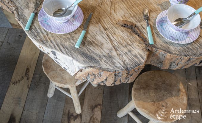 Sjour unique pour 2 personnes  Durbuy avec pole  pellets, barbecue et jardin priv