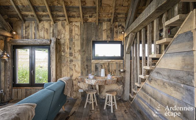 Sjour unique pour 2 personnes  Durbuy avec pole  pellets, barbecue et jardin priv