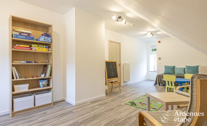 Maison de vacances  Durbuy pour 14 personnes avec 5 chambres, 4 salles de bain et jardin priv